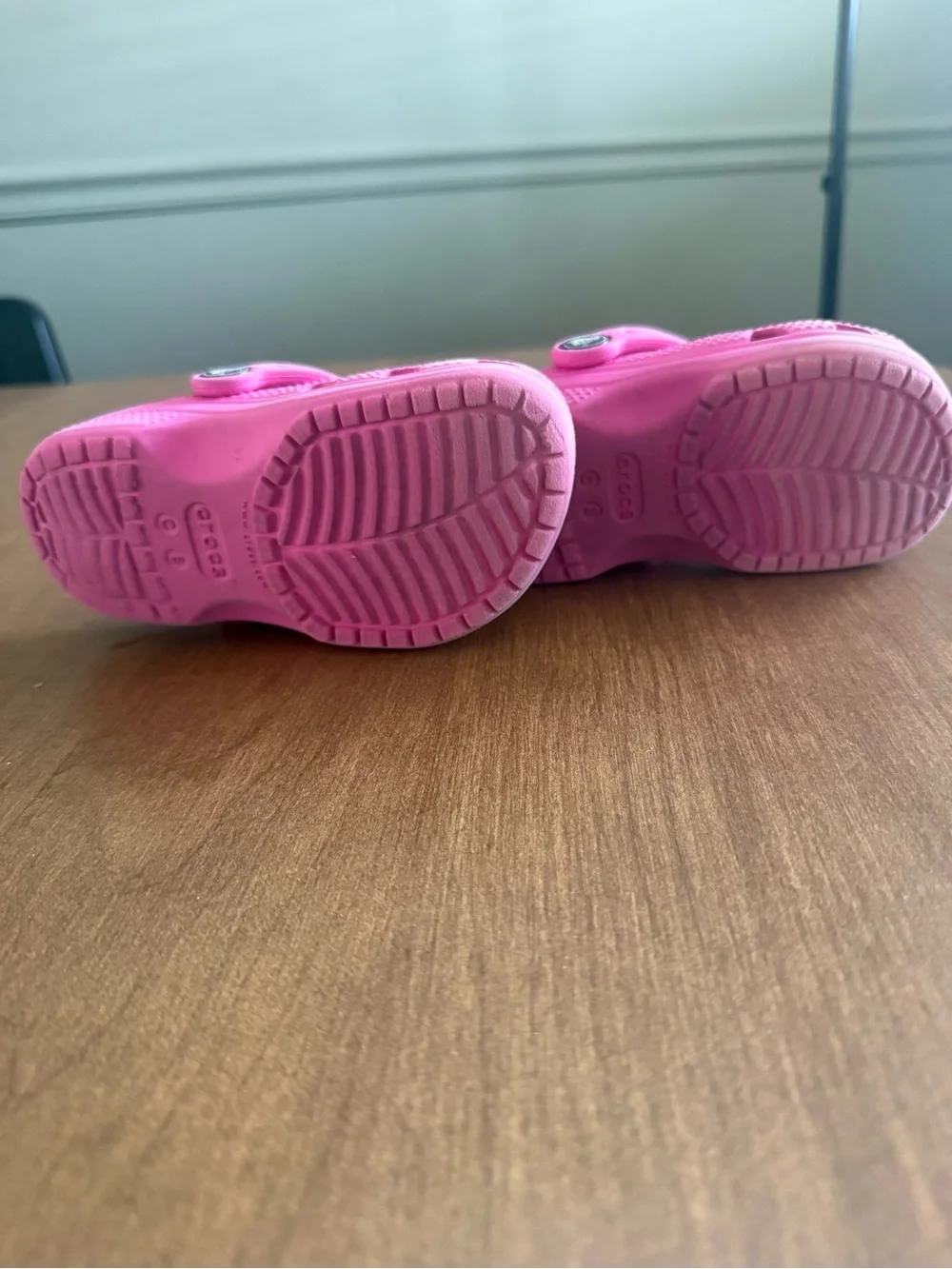 CROCS Kids Pink Classic Clog - Bright Pink